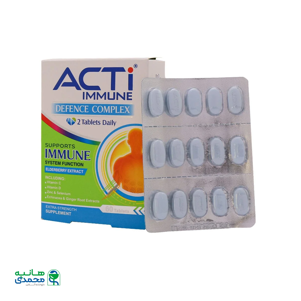 قرص اکتی ایمیون ابیان دارو 60 عدد