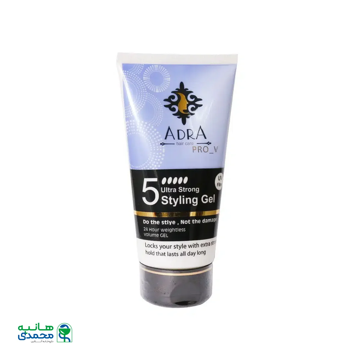 ژل پروویتامینه حالت دهنده قوی آدرا 150 میلی لیتر شماره 5