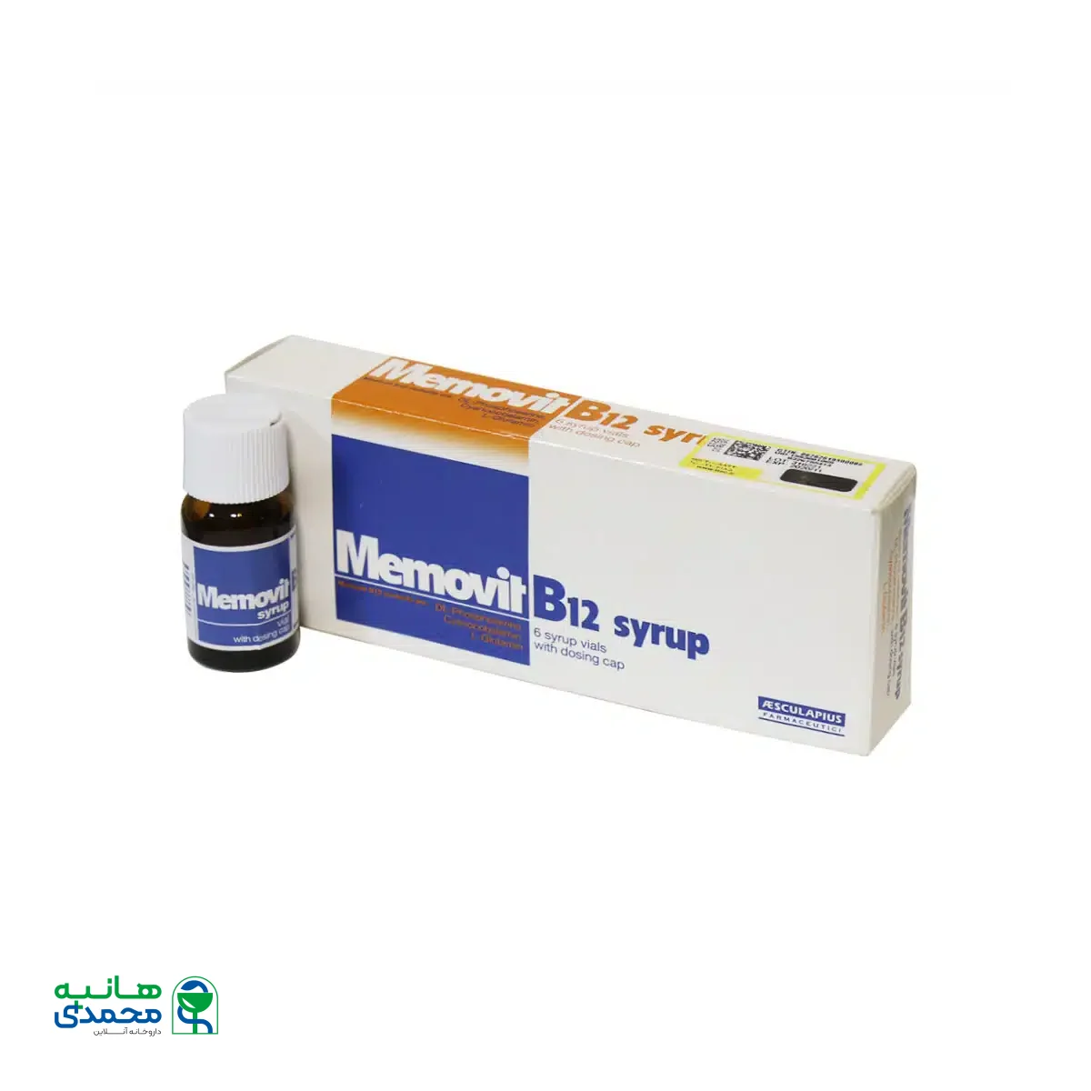 محلول خوراکی ممویت B12 آ اسکولاپیوس 6 ویال