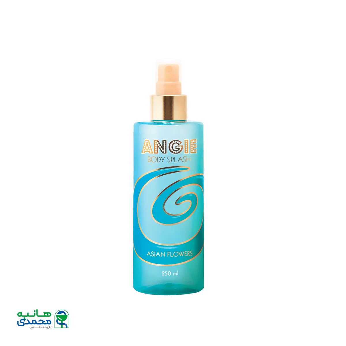 اسپری خوشبو کننده بدن آنجی مدل فلاور آسیایی مخصوص بانوان ۲۵۰ میلی لیتر