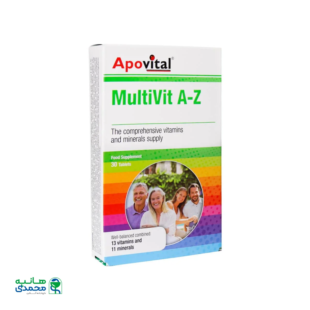 قرص مولتی ویت A تا Z آپوویتال