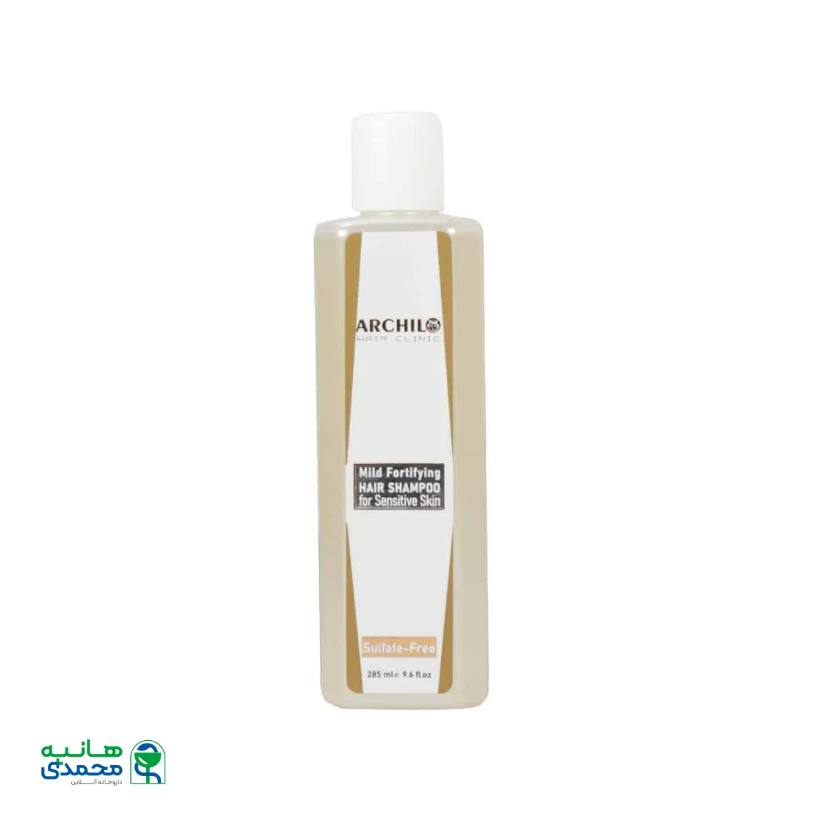 شامپو فاقد سولفات تقویت کننده مناسب پوست سر حساس آرچیلو