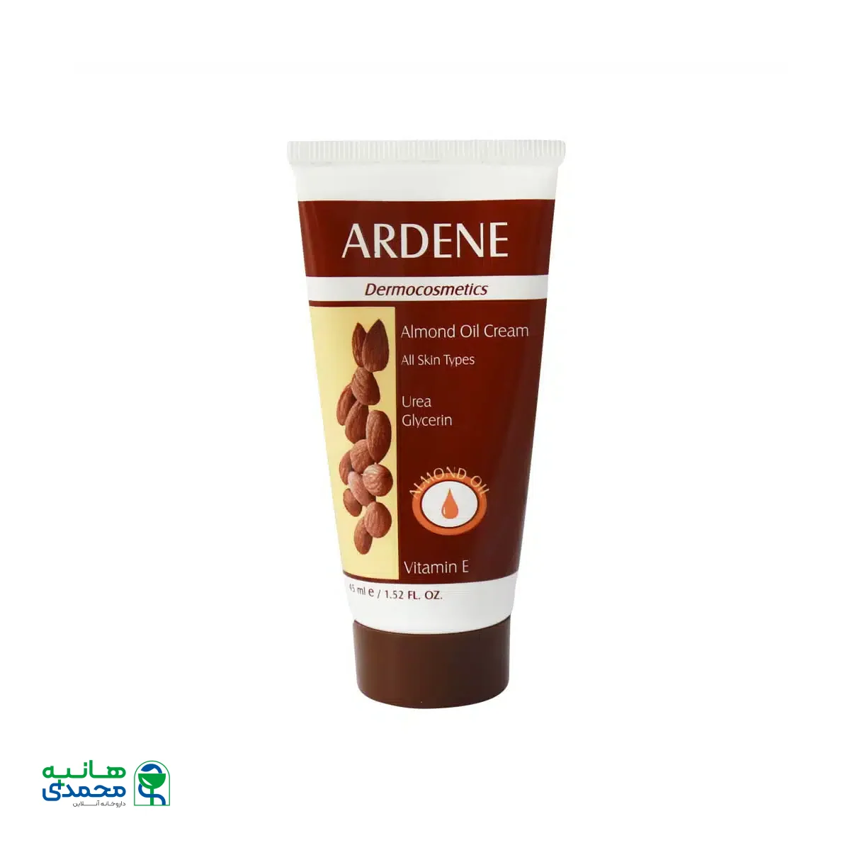 کرم روغن بادام آردن مناسب انواع پوست 45 میلی لیتر