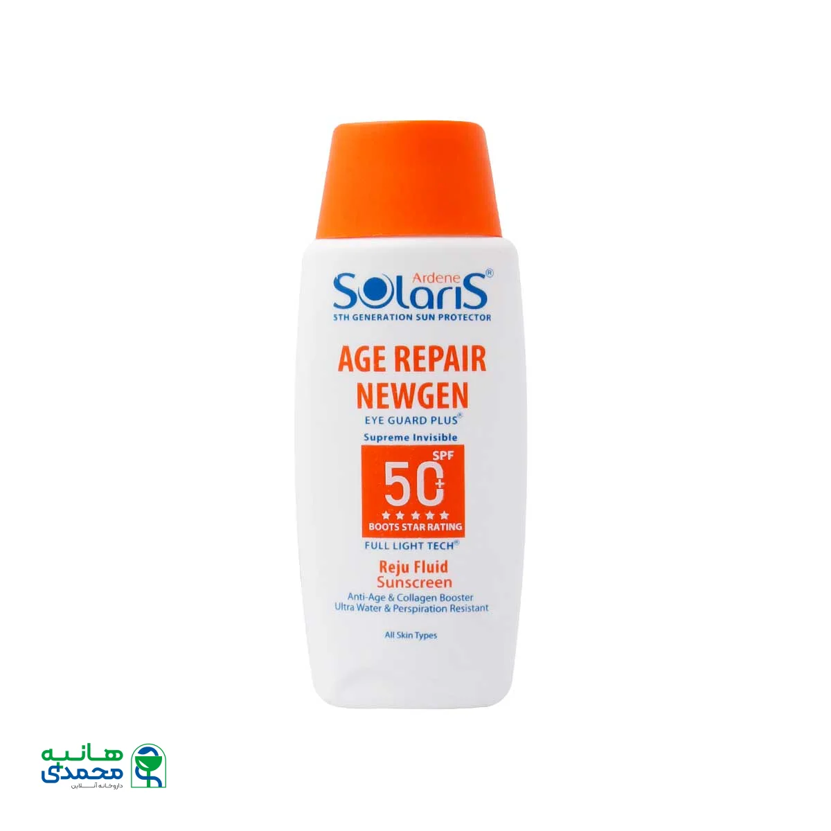 فلوئید ضد آفتاب و ضد چروک SPF50 سولاریس آردن