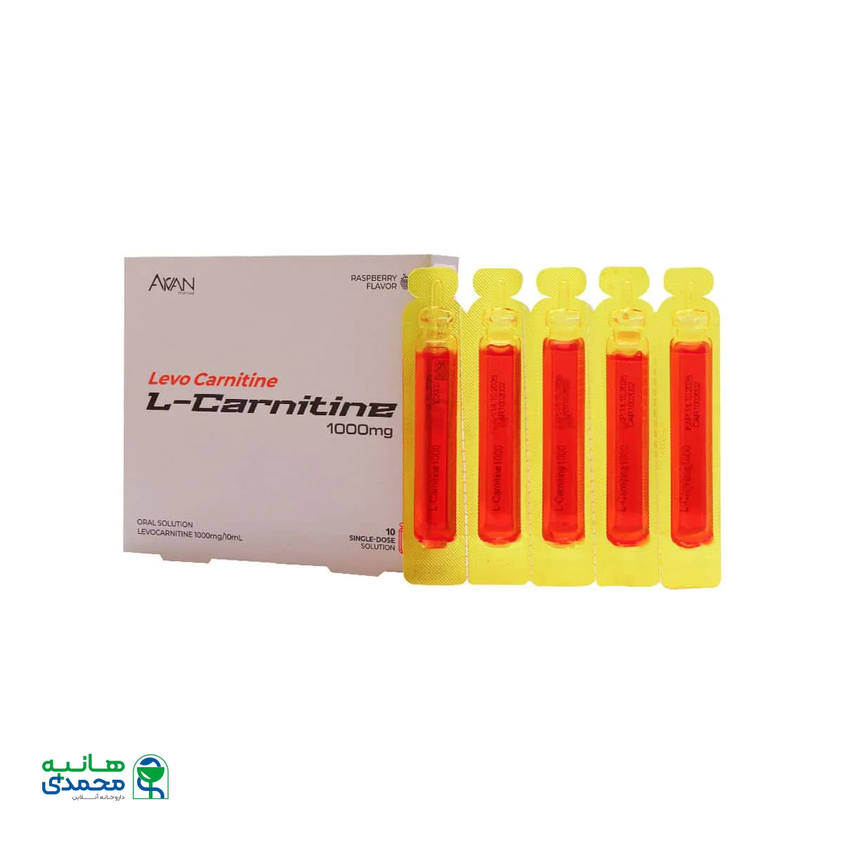 ال کارنیتین لووکارنیتین 1000 میلی گرم آروان فارمد