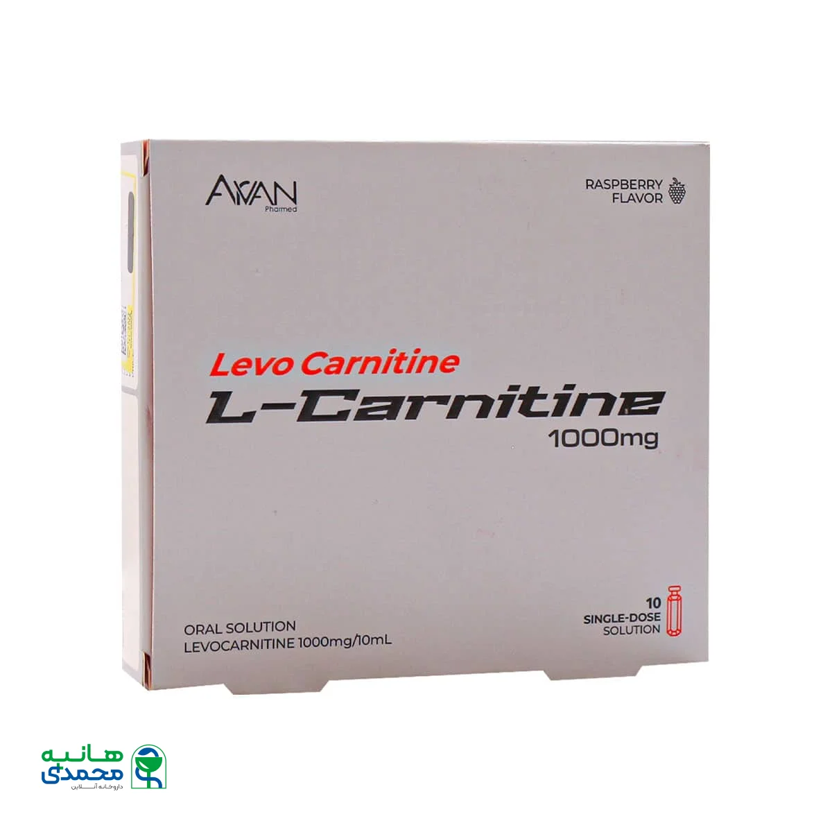 ال کارنیتین لووکارنیتین 1000 میلی گرم آروان فارمد