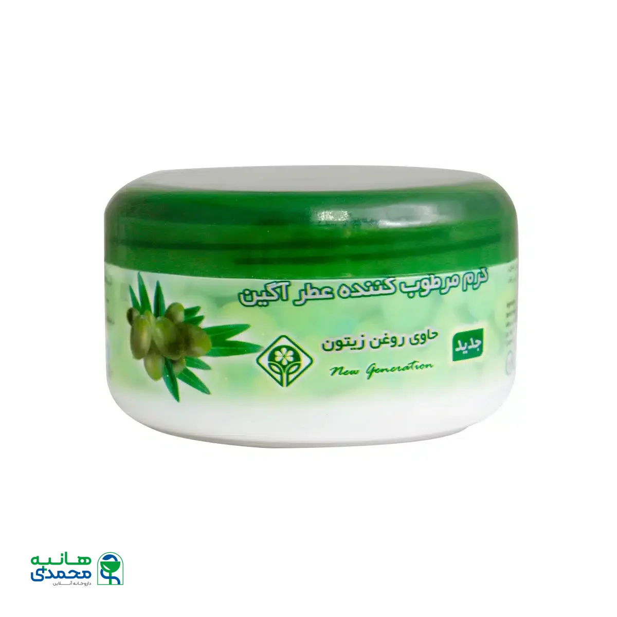 کرم مرطوب کننده روغن زیتون عطر آگین 200 میلی لیتر