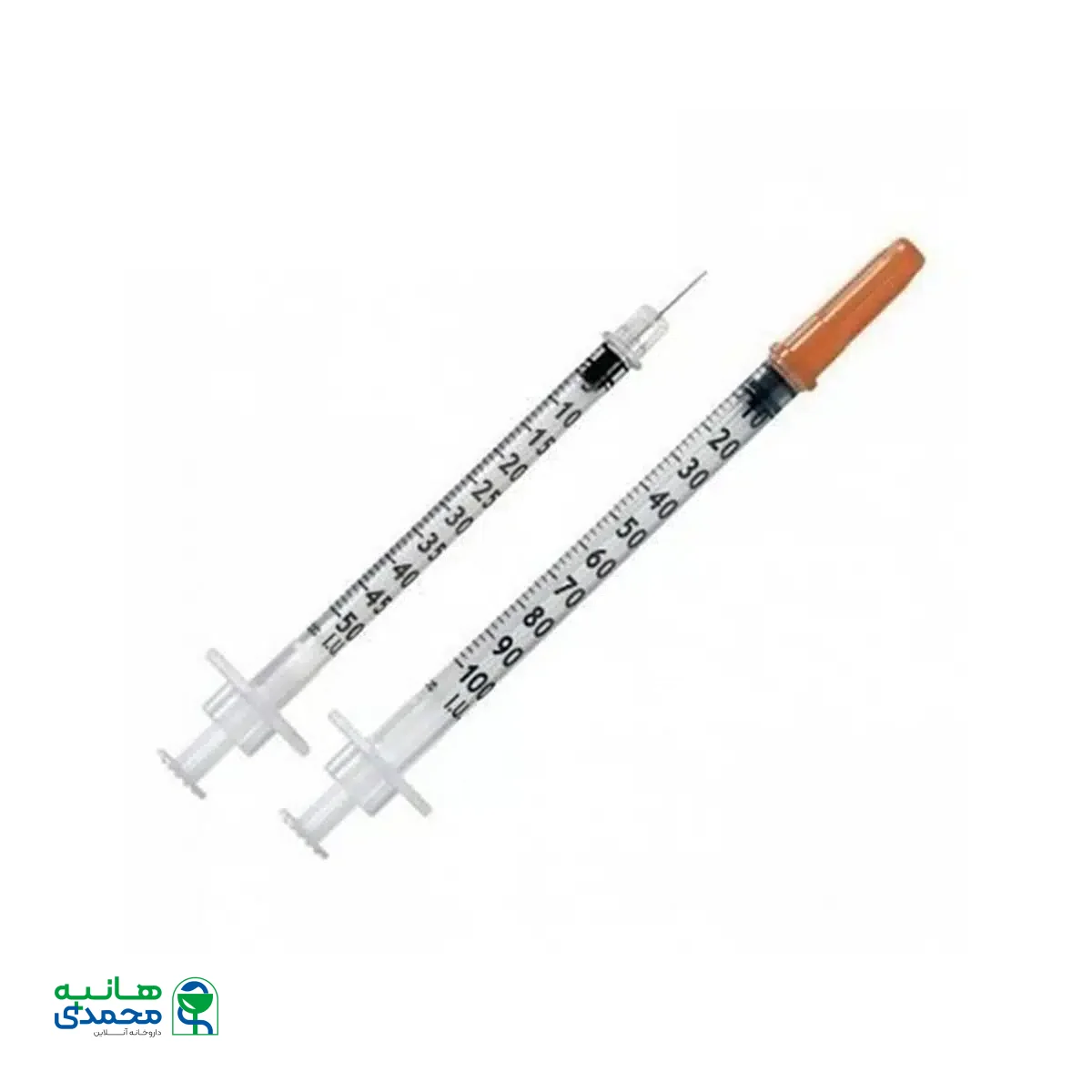 سرنگ انسولین 0.5 سی سی آوا 10 عدد