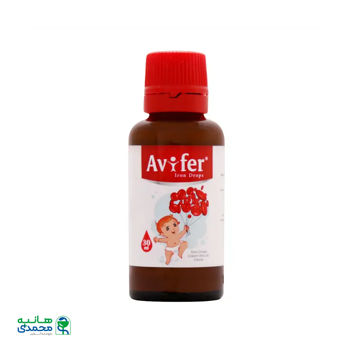 قطره آهن آویفر آویوال 30 میلی لیتر