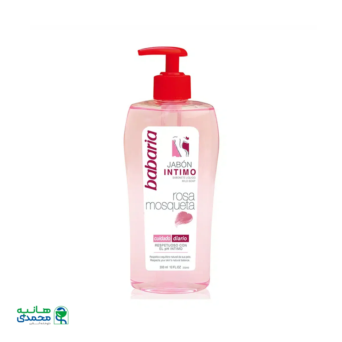ژل شستشوی بانوان رزا باباریا 300 میلی لیتر