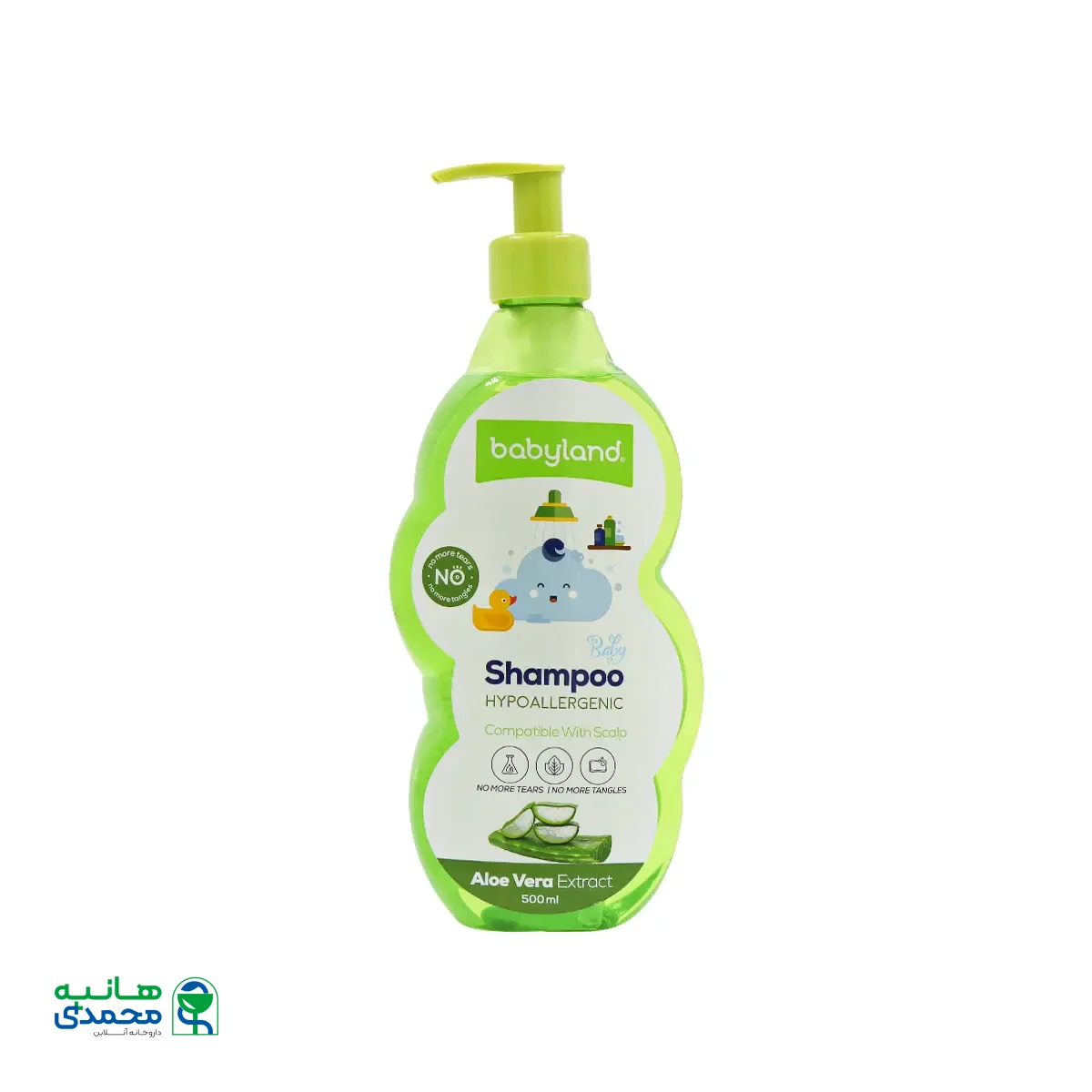 Babyland Aloe vera Extract Baby Shampoo 500 ml