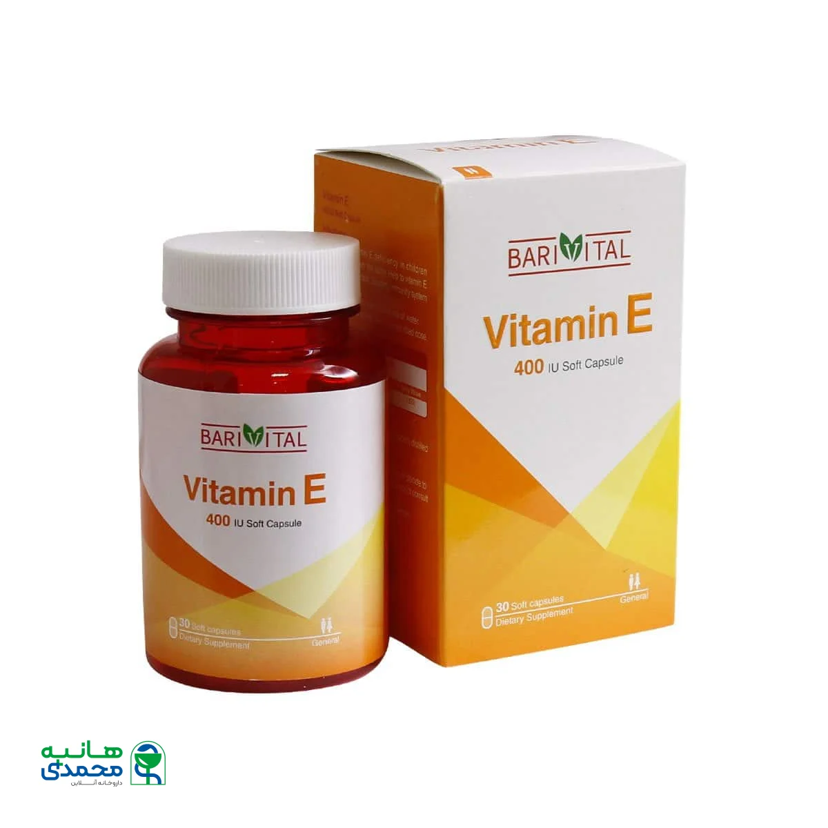 سافت ژل ویتامین 400 E باریویتال