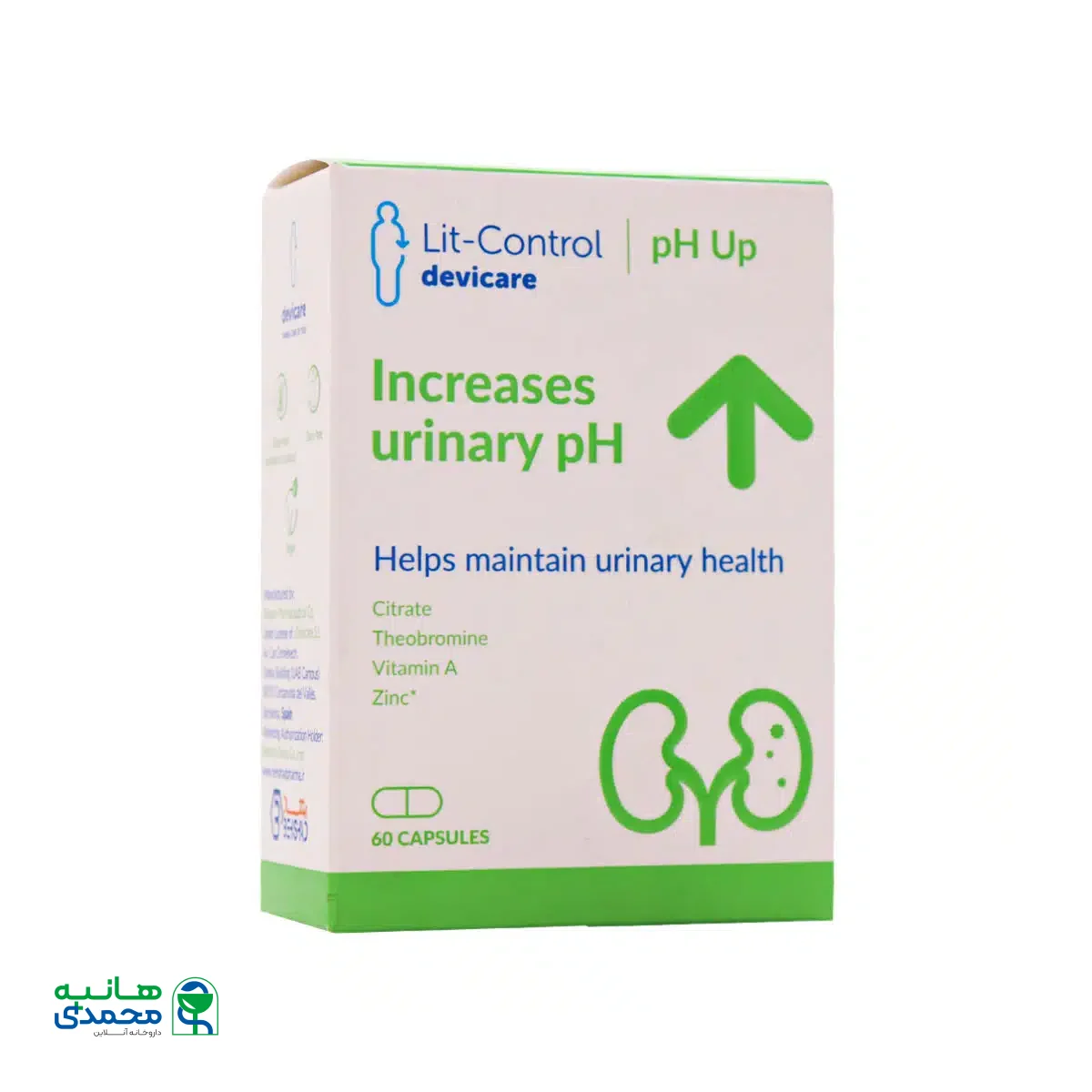 کپسول لیت کنترل پی اچ آپ بهشاد دارو 60 عدد
