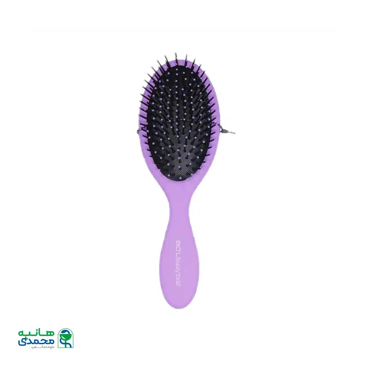 برس مو حمام بیول بیوتی تولز مدل بیضی با دندانه ‌های پلاستیکی