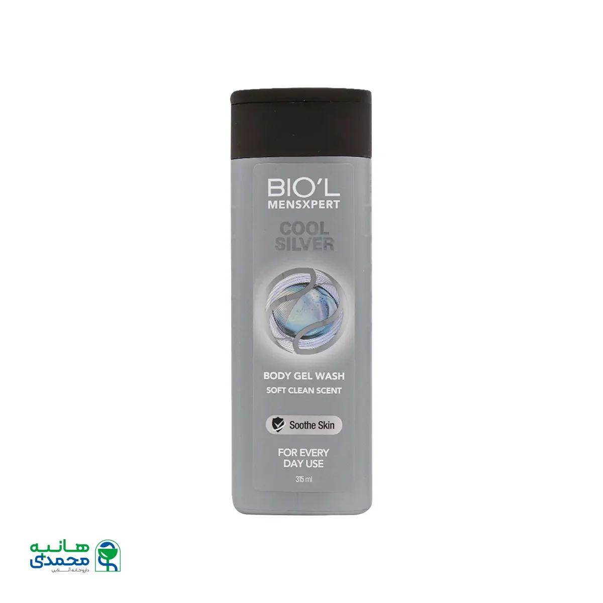 Biol Cool Silver Men Body Shampoo 315 ml