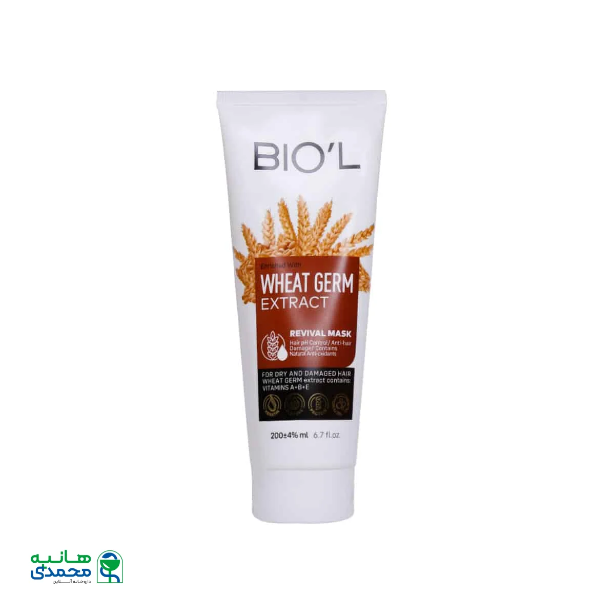 ماسک مو حجم دهنده بیول حاوی عصاره گندم
