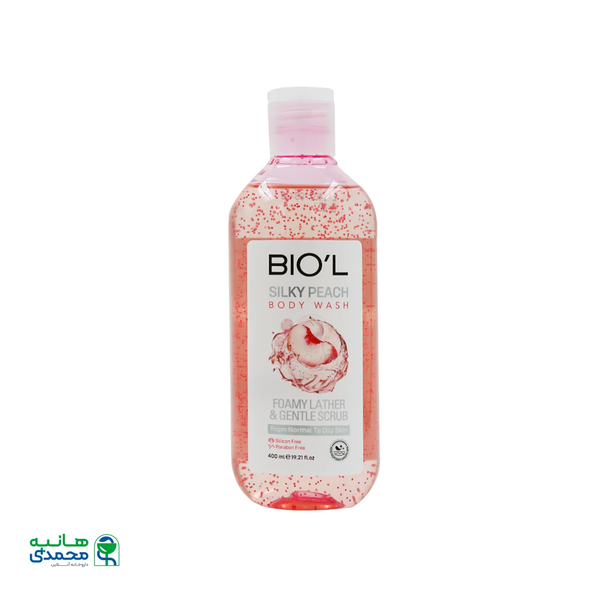 قیمت شامپو بدن ژلی سیلکی پیچ بیول