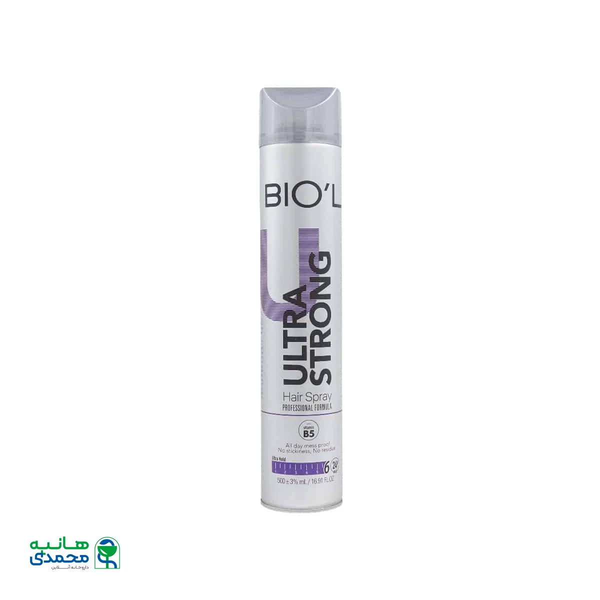 اسپری حالت دهنده مو بیول مدل Ultra Strong