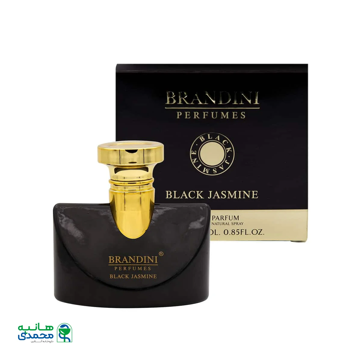 عطر جیبی زنانه برندینی مدل Black Jasmin