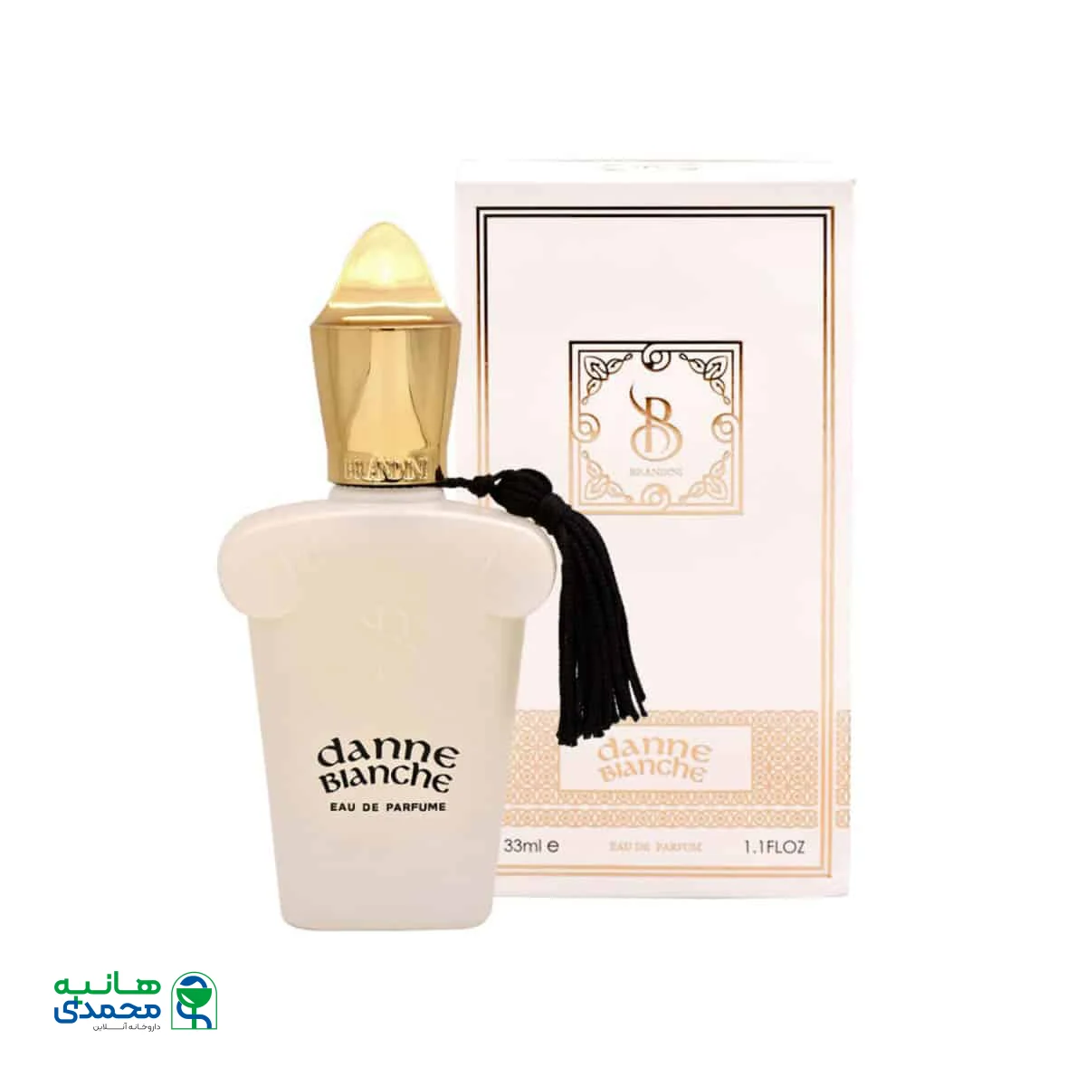 عطر جیبی زنانه برندینی مدل Danne Blanche