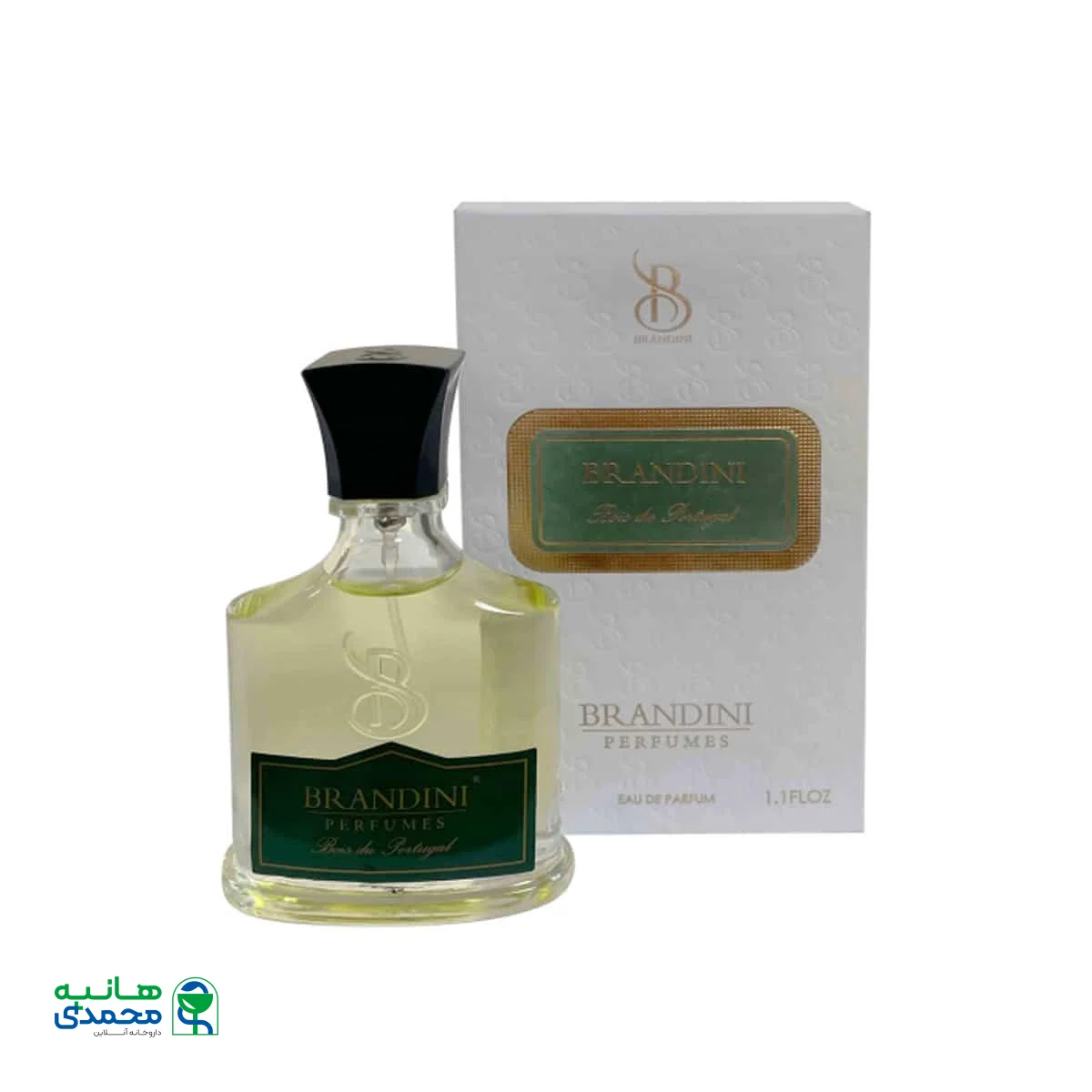 عطر جیبی مردانه برندینی مدل Bois du Portugal حجم 33 میلی لیتر
