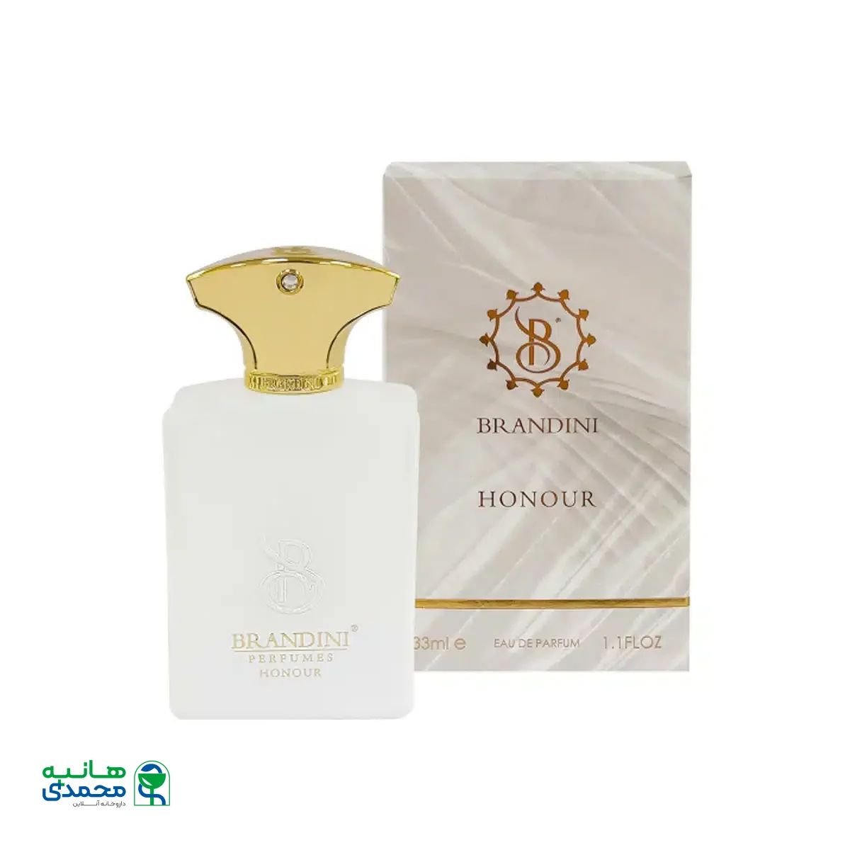 عطر جیبی مردانه برندینی مدل Honour حجم 33 میلی لیتر