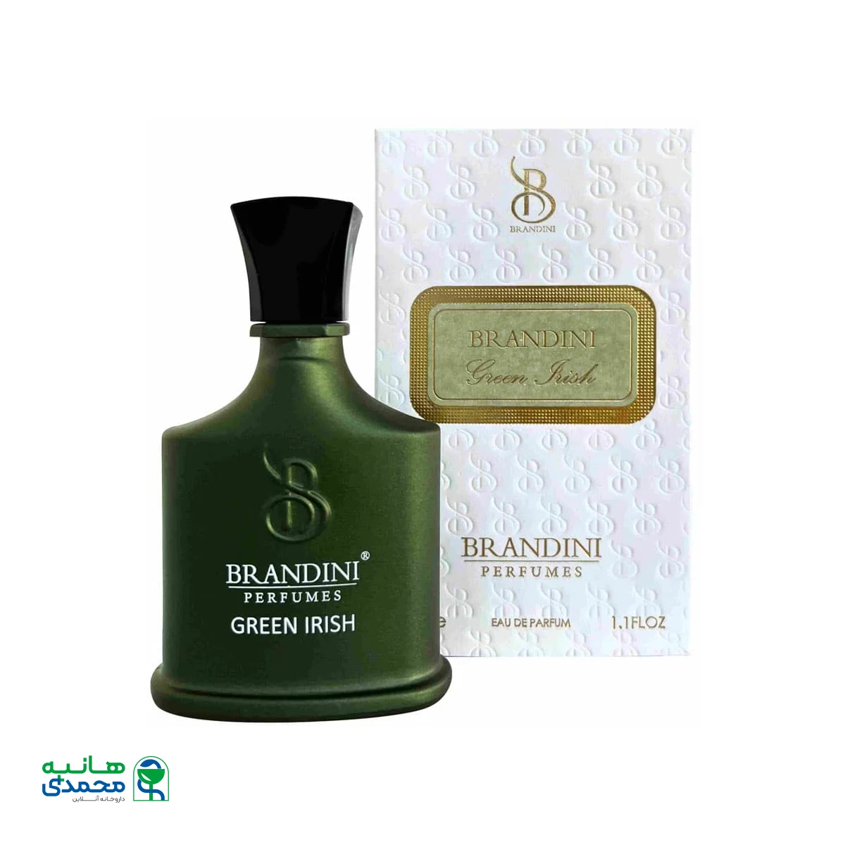 عطر جیبی مردانه برندینی مدل Green Irish