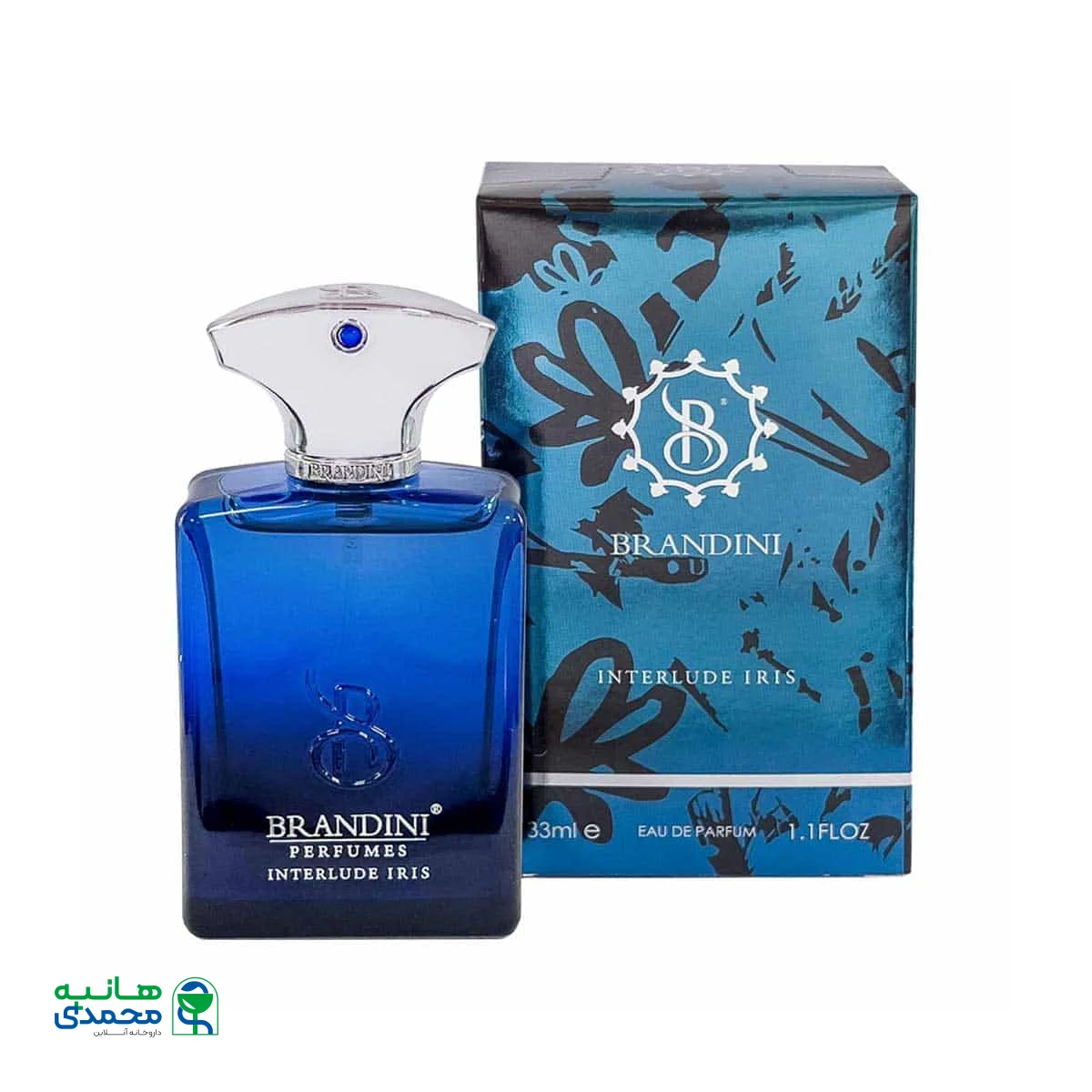 عطر جیبی مردانه برندینی مدل Interlude Iris