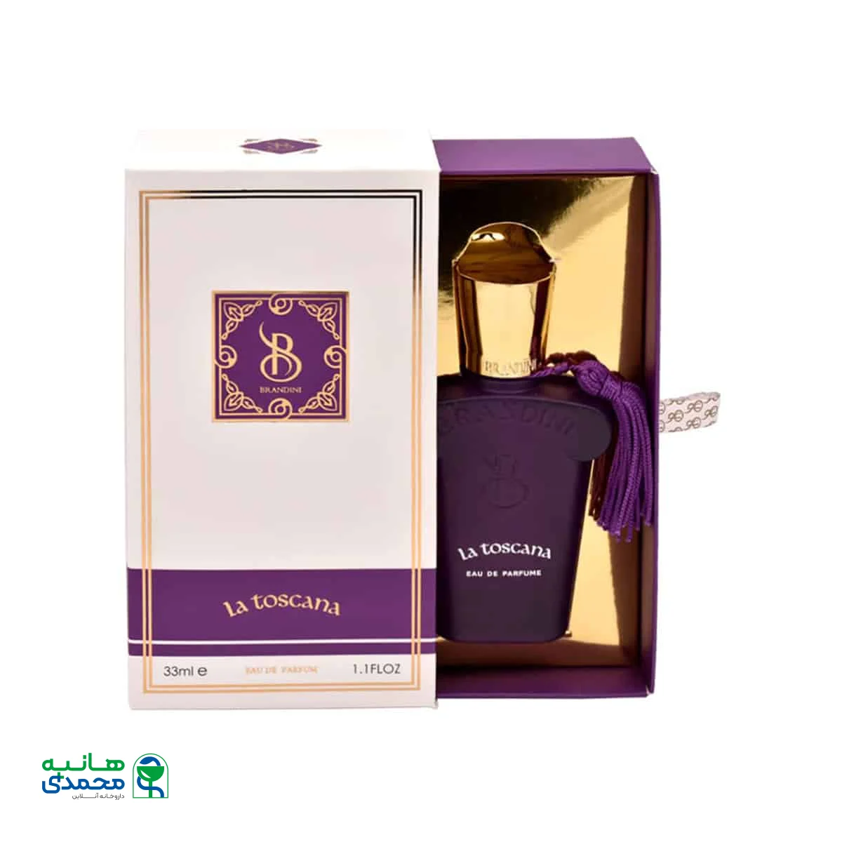 عطر جیبی زنانه برندینی مدل La Toscana