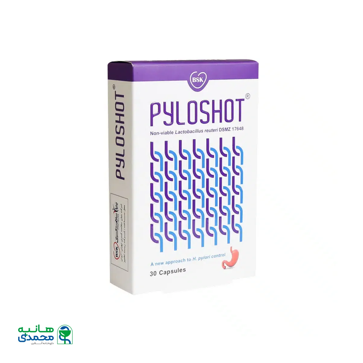 کپسول پایلوشات بی اس کی 30 عدد