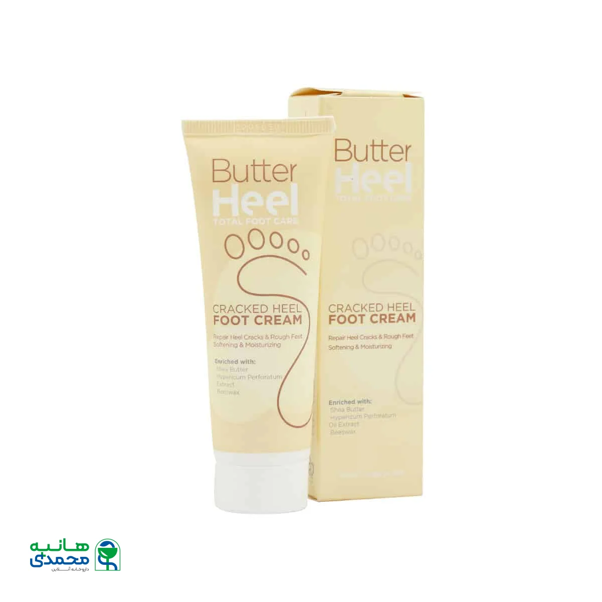 ترمیم کننده ترک پاشنه و زبری پا