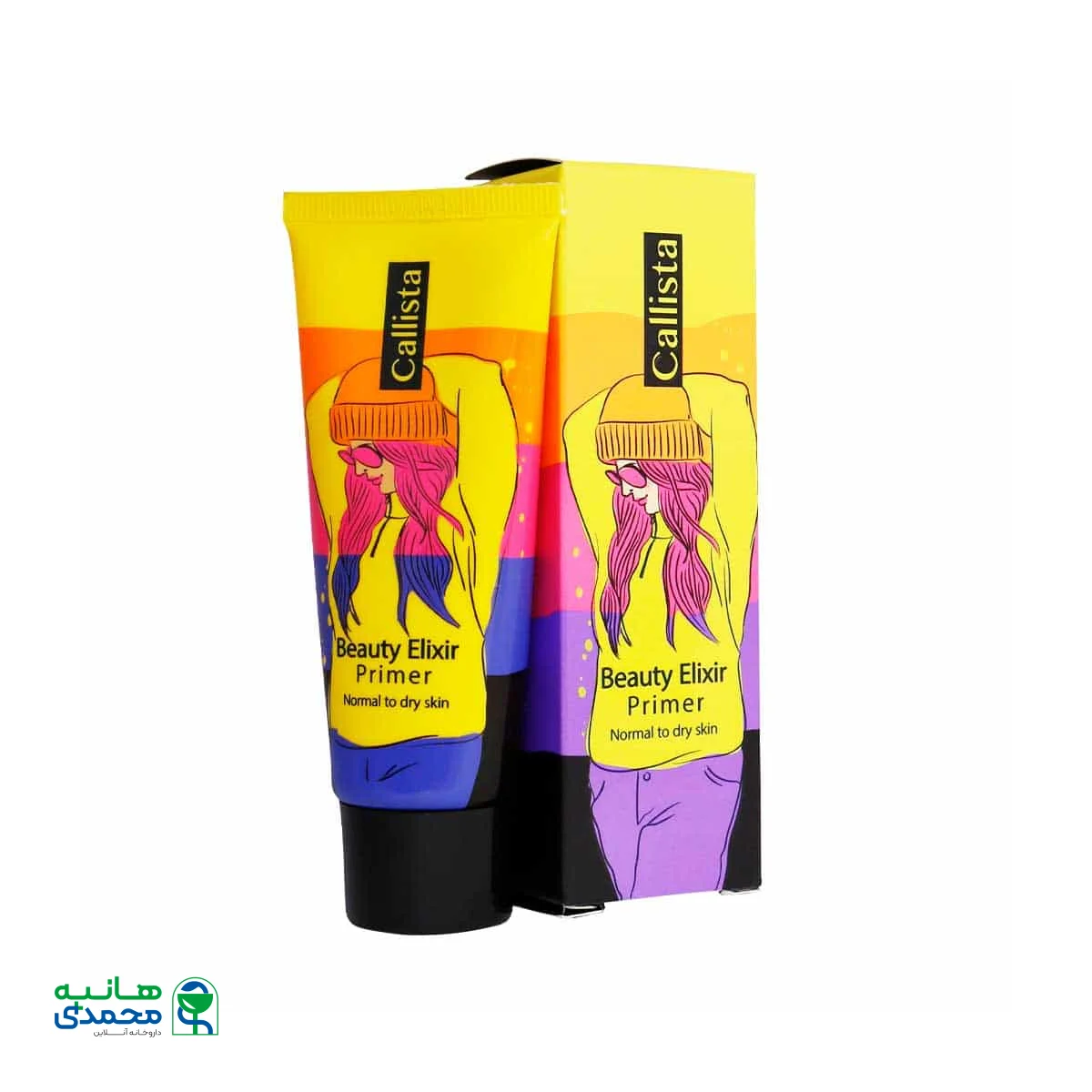 پرایمر بیوتی الکسیر کالیستا مناسب پوست نرمال تا خشک