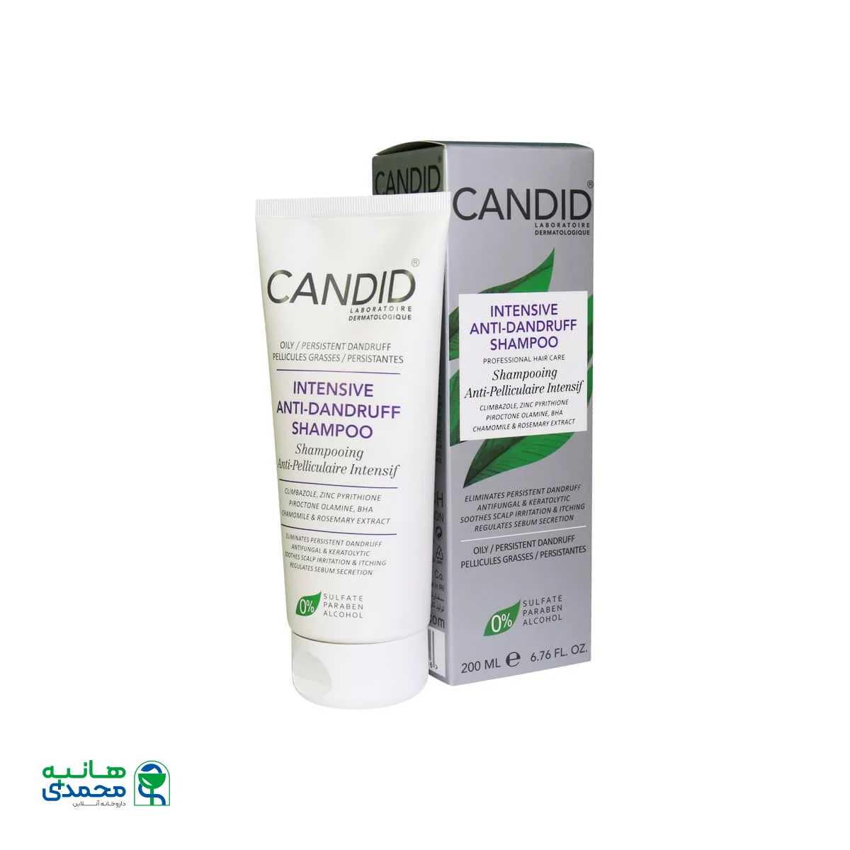 شامپو ضد شوره چرب و مقاوم کاندید