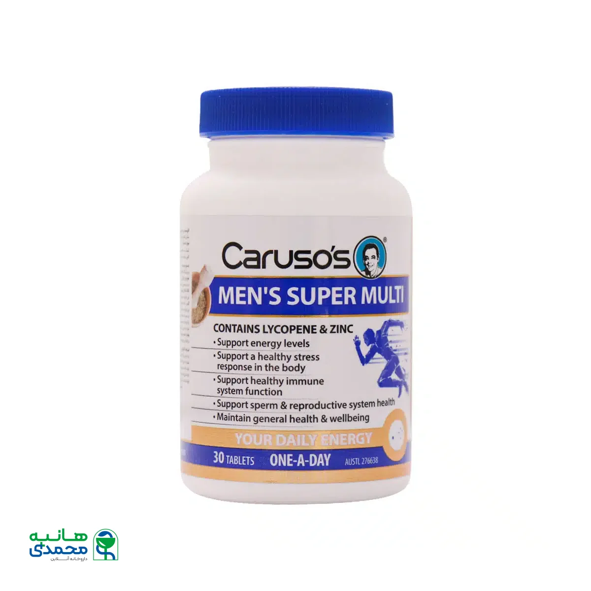 قرص منز سوپر مولتی کاروسوس نچرال هلث 30 عدد