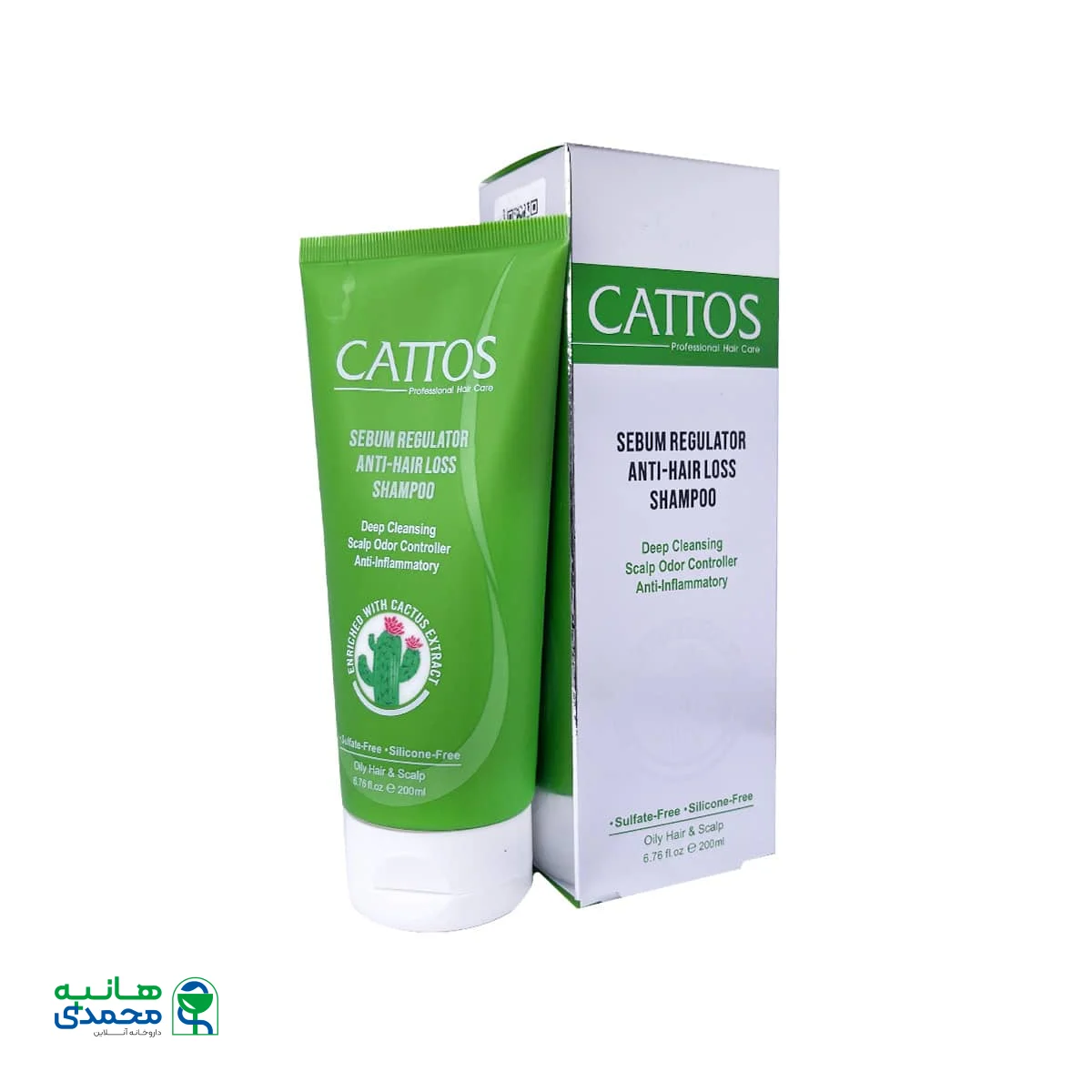 شامپو تقویت کننده موهای چرب کاتوس