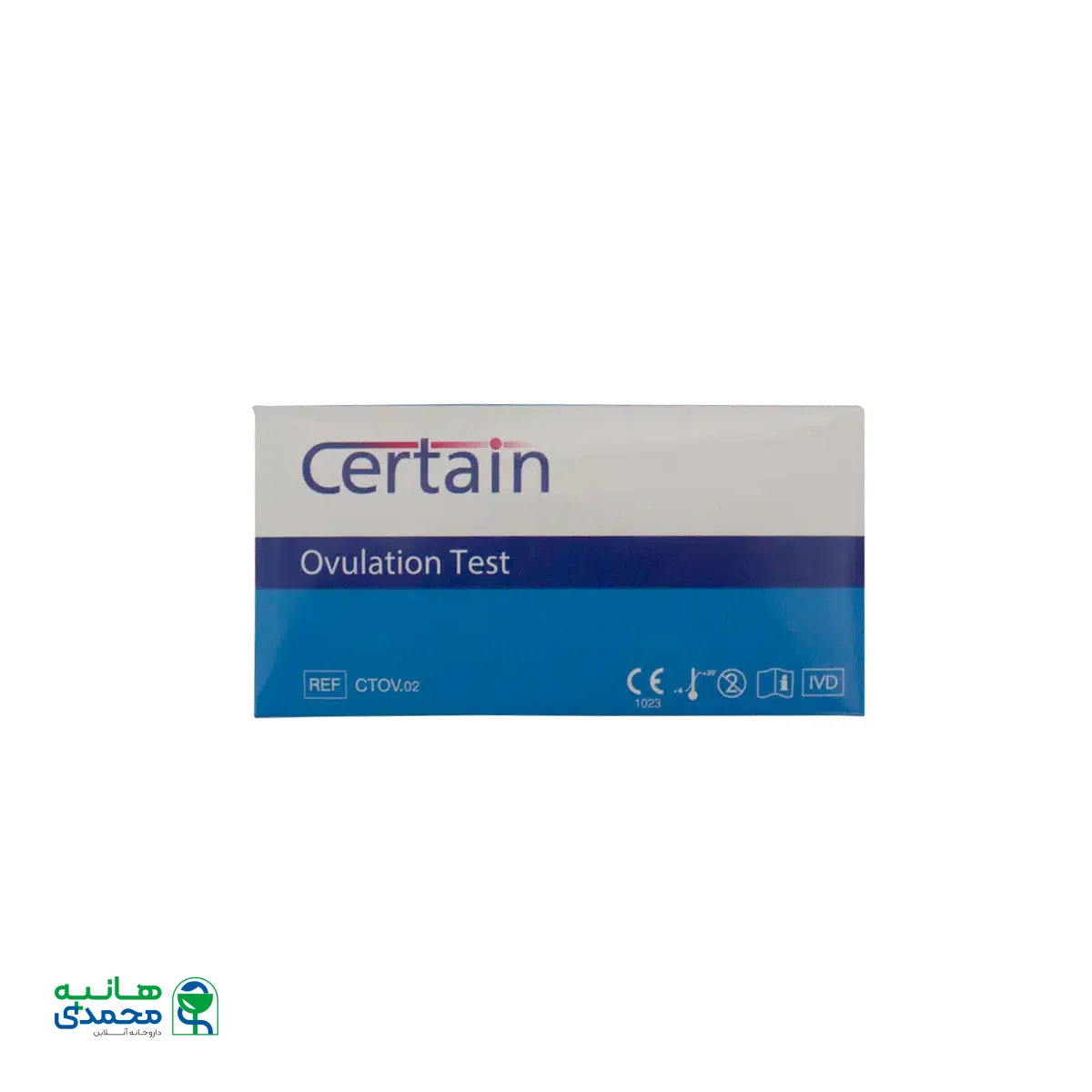 تست تخمک گذاری سرتین ۲ عددی