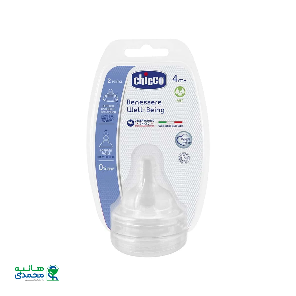 سر شیشه جریان سریع ول بینگ چیکو