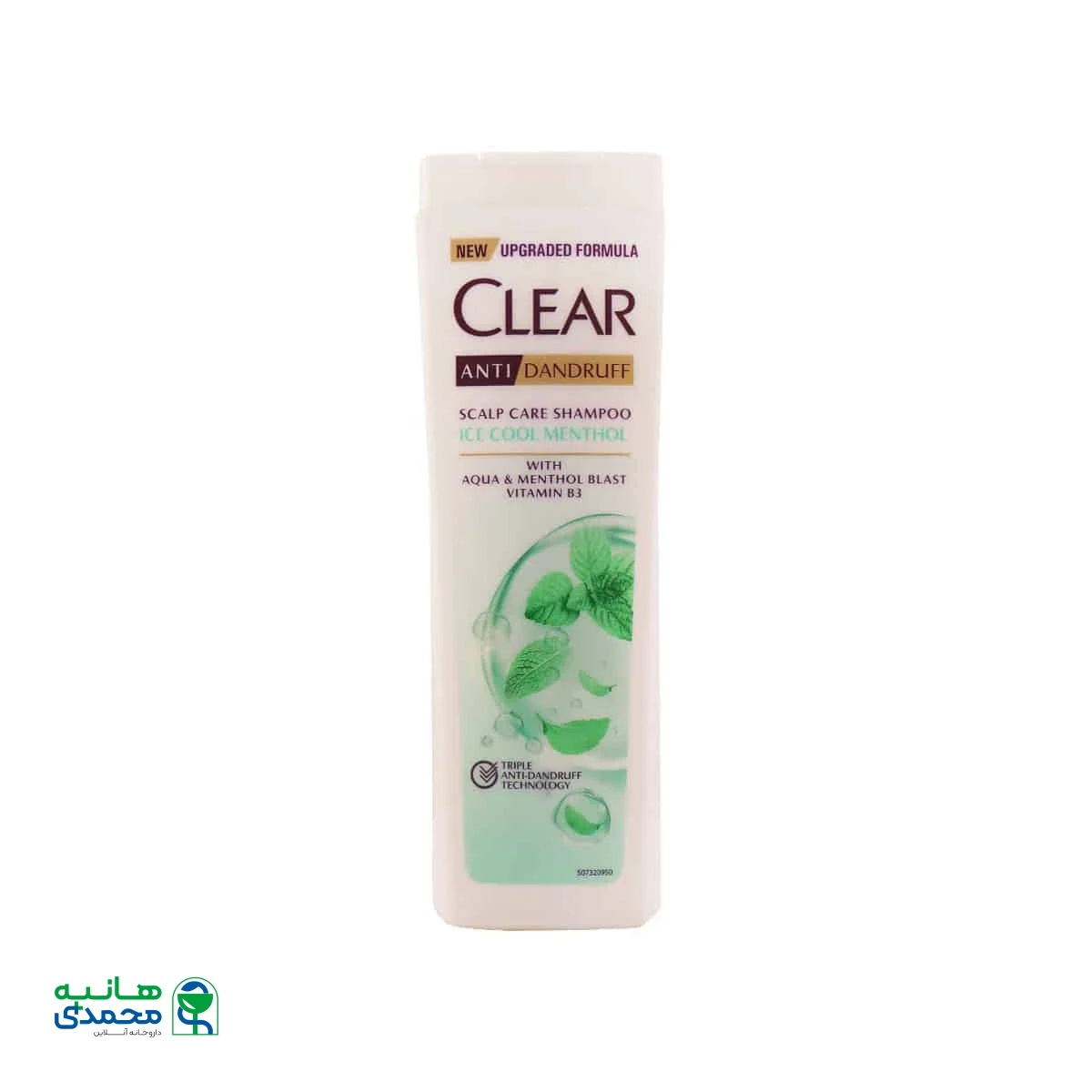شامپو ضد شوره خنک کننده نعنایی بانوان کلیر