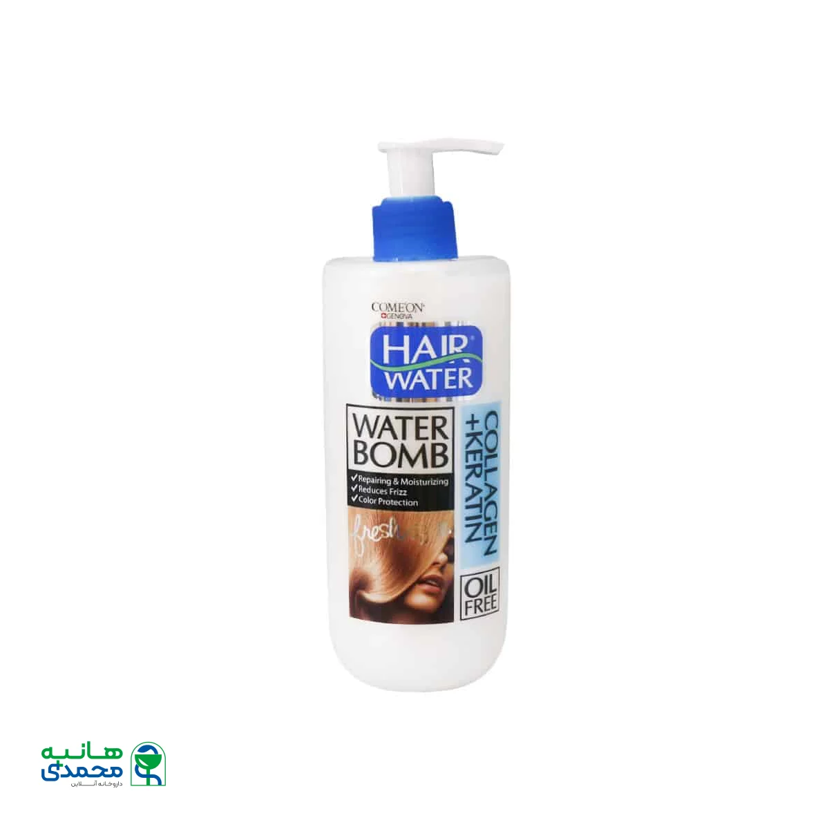 کرم مو بمب آبرسان کلاژن و کراتین کامان