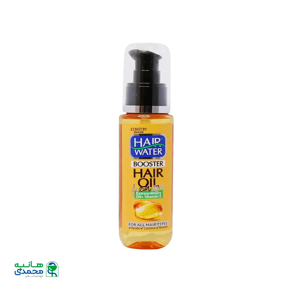 روغن مو هیر واتر کامان - 70 میلی لیتر