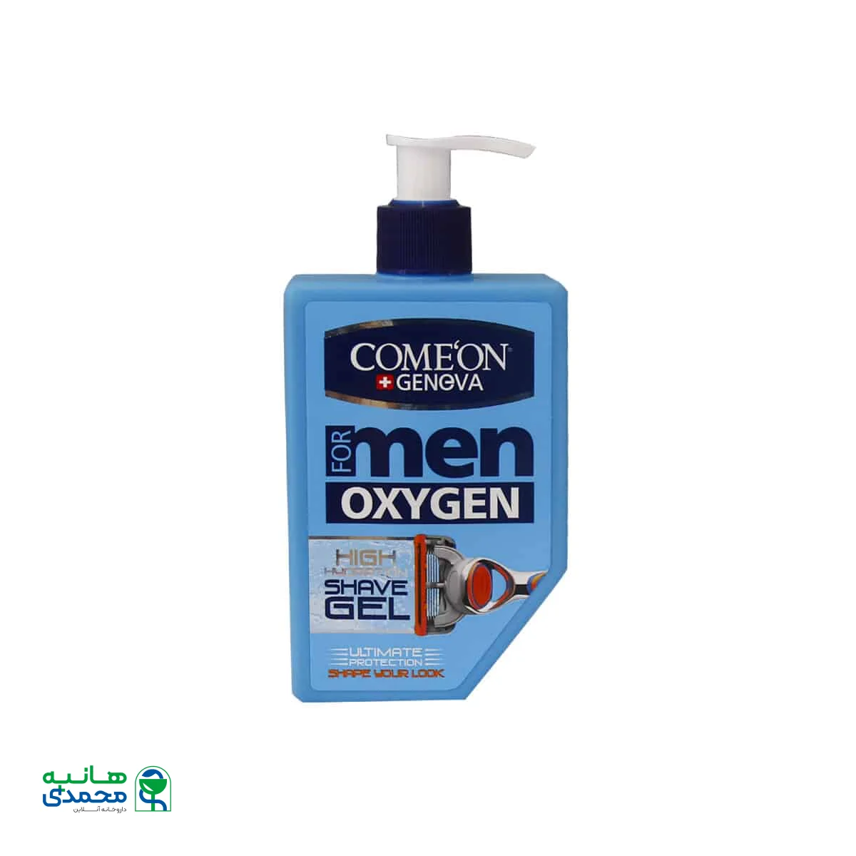 ژل اصلاح ریش مردانه کامان مدل اکسیژن