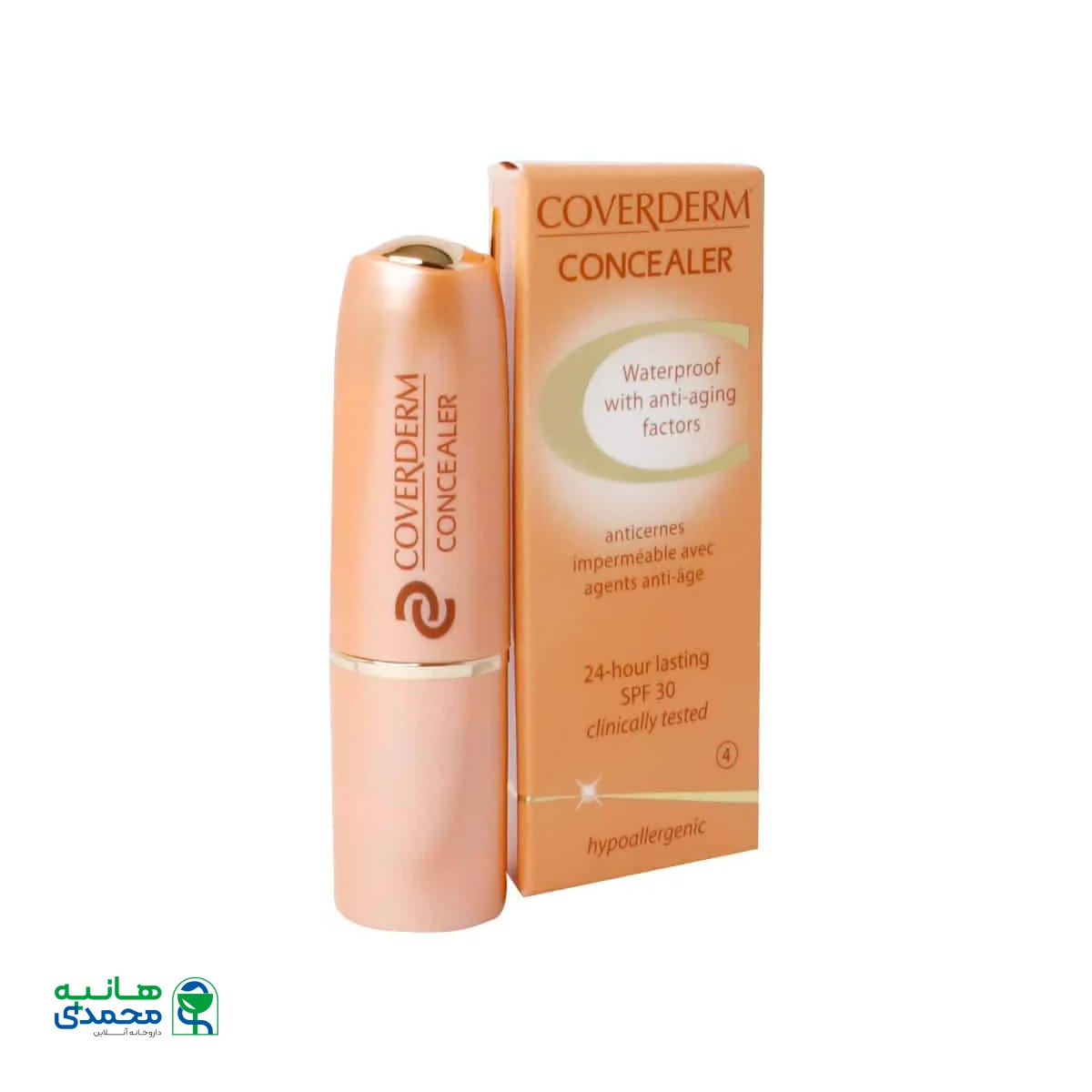 کانسیلر استیکی دور چشم SPF30 کاوردرم