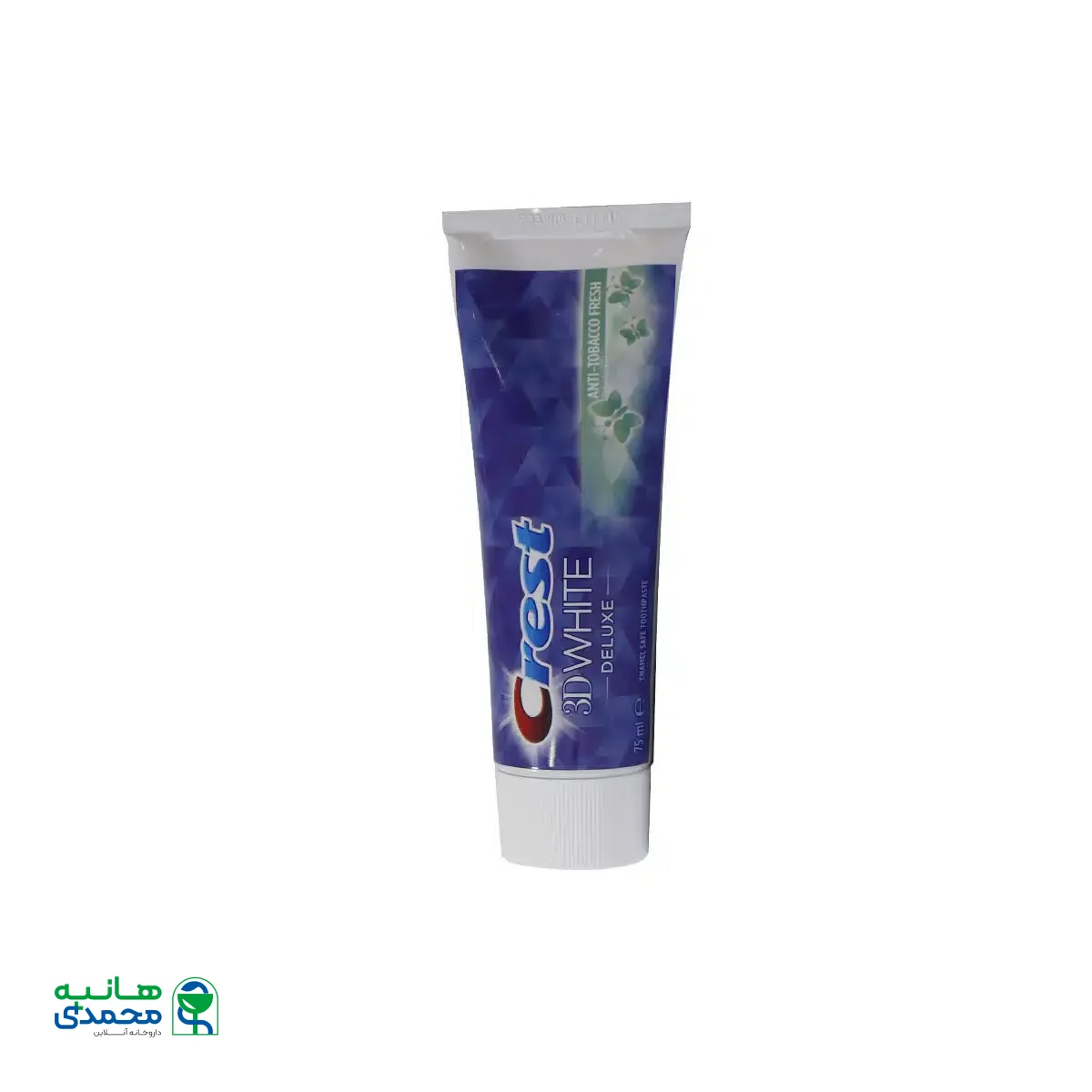 خمیر دندان سفید کننده کرست مدل 3d white deluxe حجم 75 میلی لیتر
