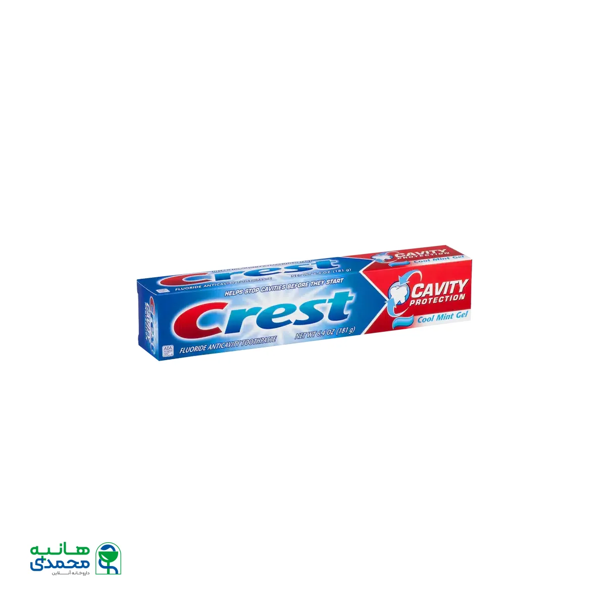 خمیر دندان ضد پوسیدگی کرست ۱۲۵ میلی لیتر