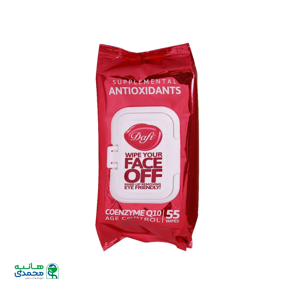 دستمال مرطوب پاک کننده آرایش آنتی اکسیدان دافی
