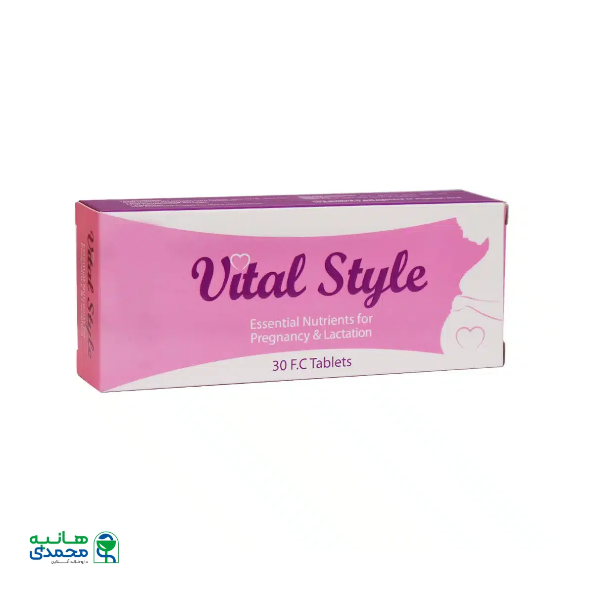 قرص وایتال استایل دارو درمان پارمیدا 30 عدد