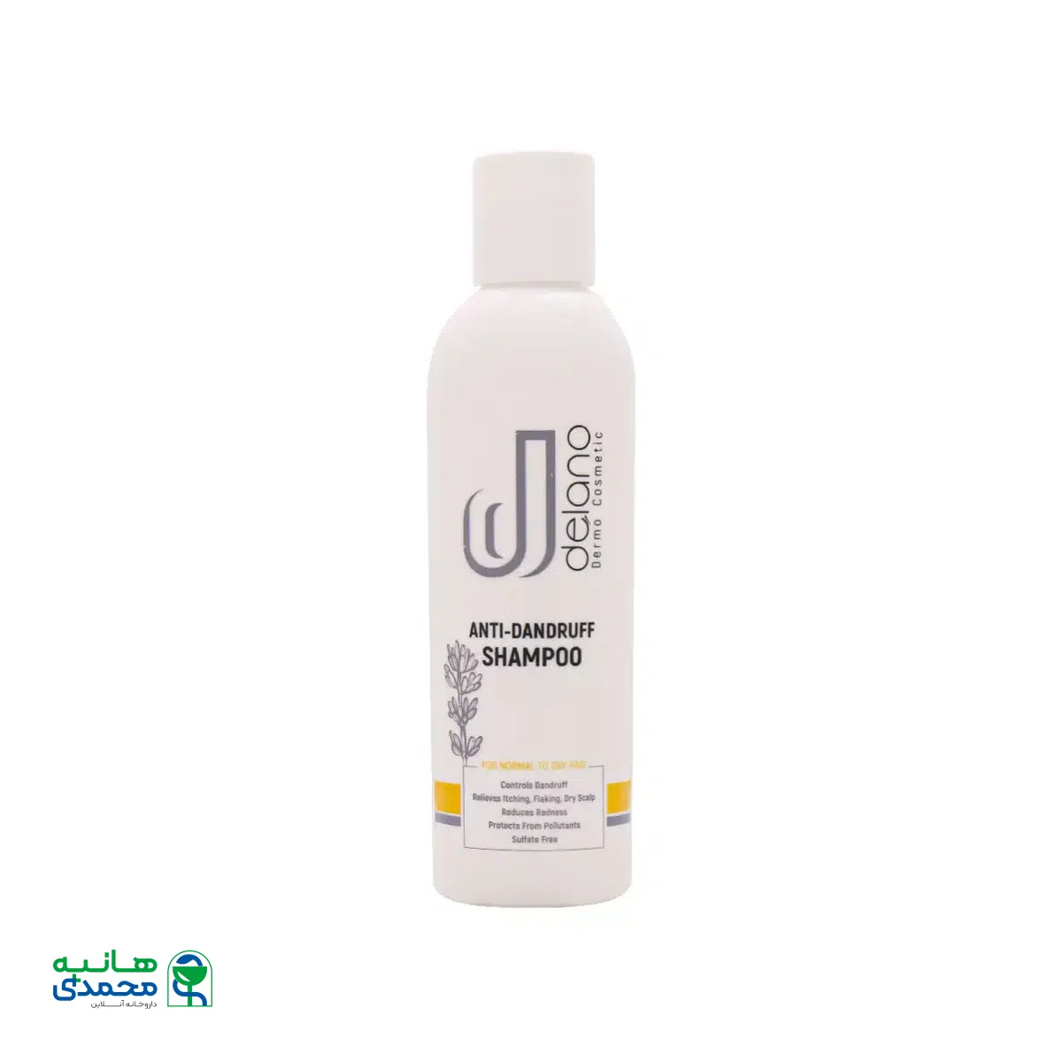 شامپو ضد شوره موی خشک دلانو 200 میلی لیتر