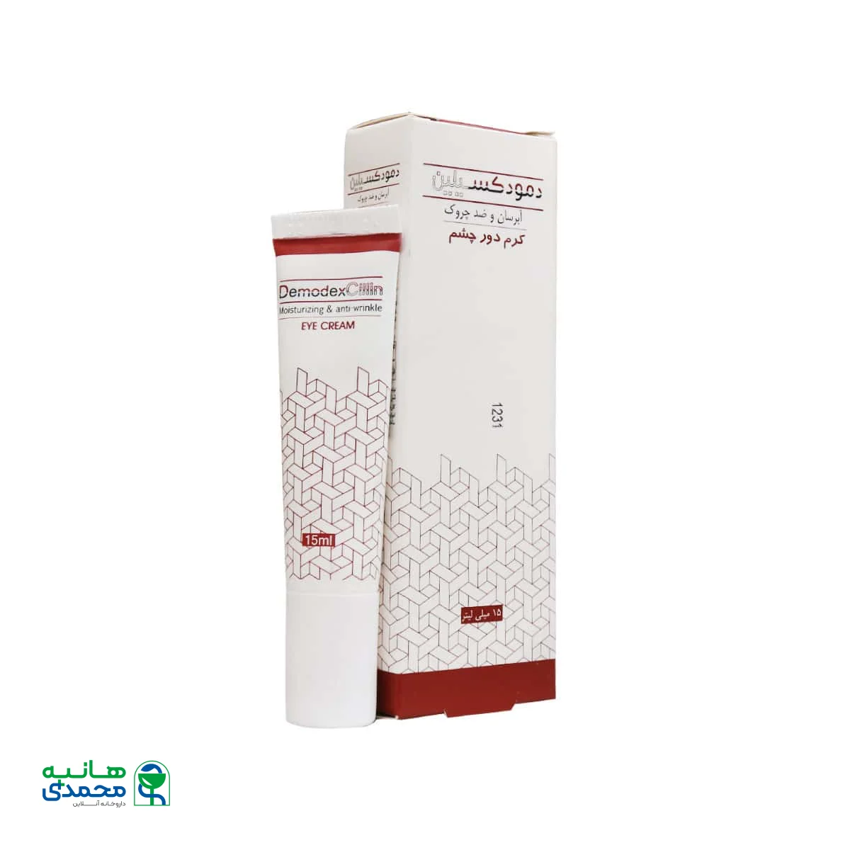 کرم دور چشم دمودکسیلین