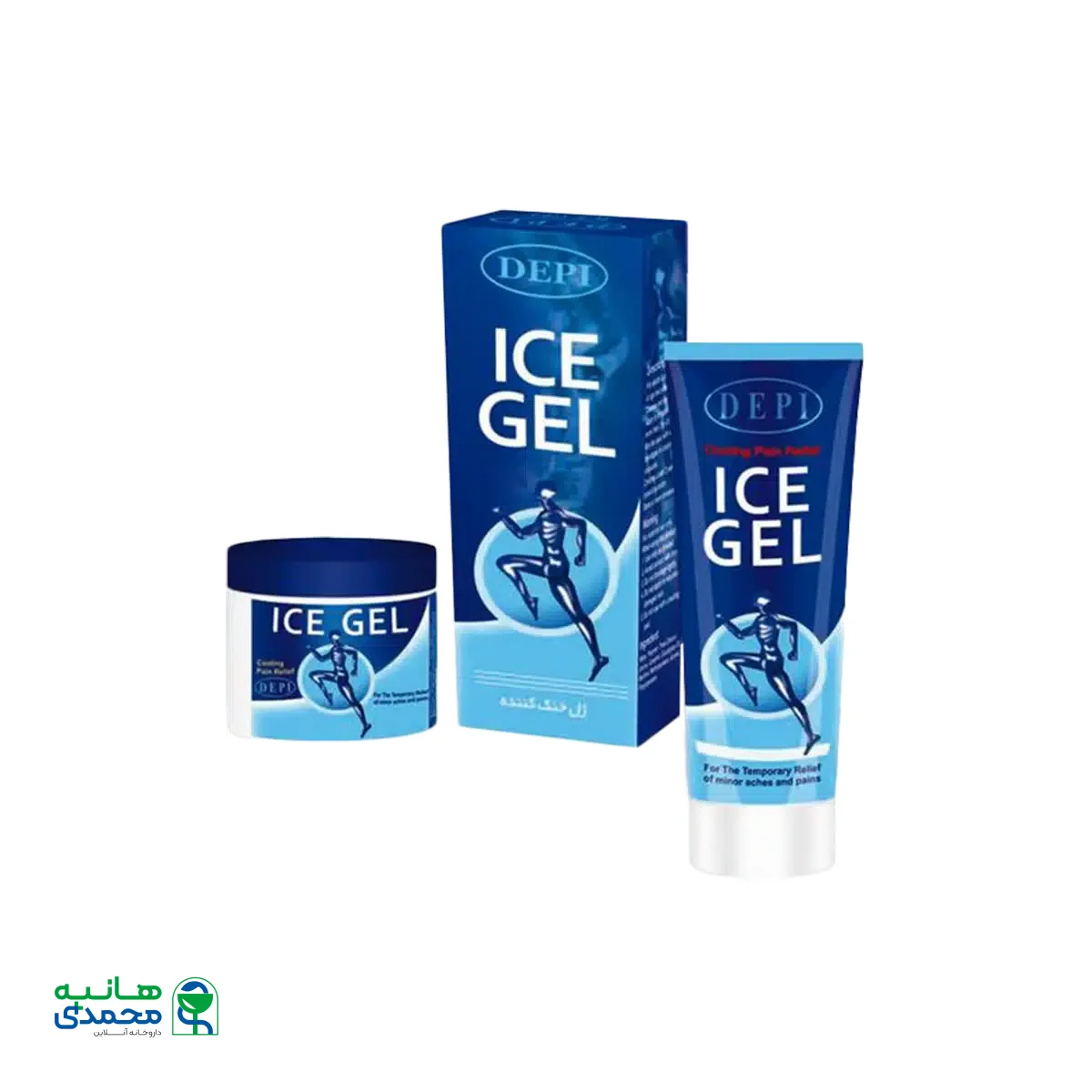 ژل خنک کننده دپی ۱۰۰ میلی لیتر