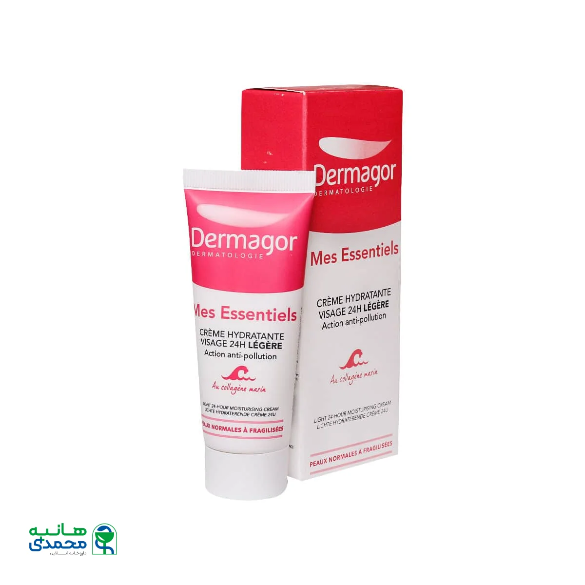 کرم مرطوب کننده 24 ساعته درماگور